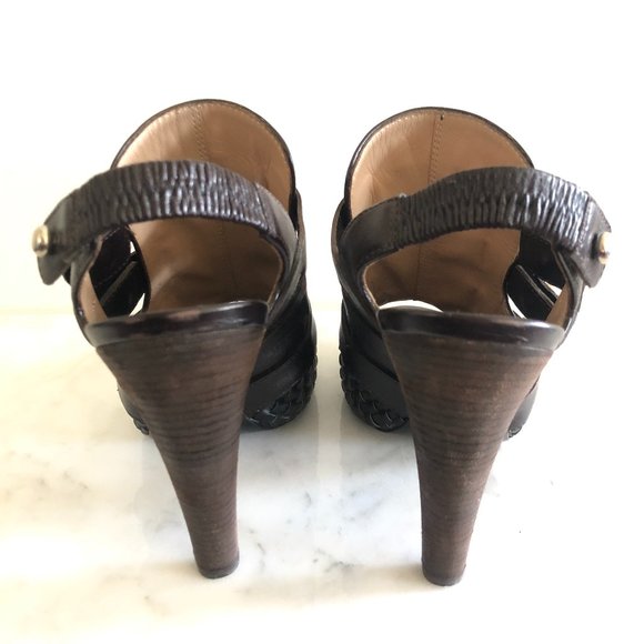 Proenza Schouler Womens Peep Toe Sandal Heel - Picture 8 of 8